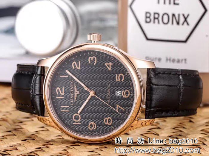 LONGINES浪琴 經典大三針 全自動機械 精品男士腕表 WSS0984